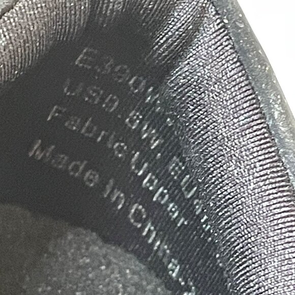 Aetrex Berries Black Mary Jane Shoes With Velcro Strap Womens Size 9 Lightweight - Picture 9 of 10